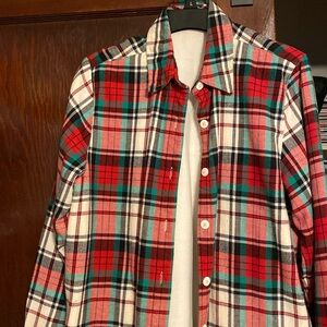 Light weight fleece lined shirt jacket